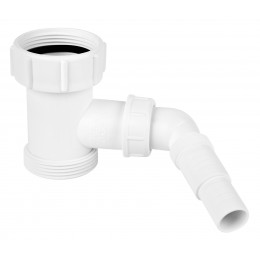 Подовжувач пластмасовий для сифона для мийки з підключенням до пральної машини 1 1/2*1 1/2*70 мм V33S-FLUSH Подовжувач пластмасовий для сифона для мийки з підключенням до пральної машини 1 1/2*1 1/2*70 мм V33S-FLUSH