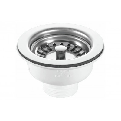 Злив до кухонної мийки 113 мм х 6/4" BSW50P-POL