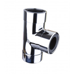 Трійник 32х32 мм 32E-CB латунь Трійник 32х32 мм 32E-CB латунь