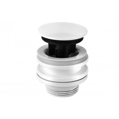 Корок-автомат для умивальника 5/4 " білий CWP60-CB-WH