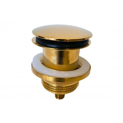 Корок-автомат для умивальника 5/4 " золотий CWP60-CB-GP-PVD Корок-автомат для умивальника 5/4 " золотий CWP60-CB-GP-PVD