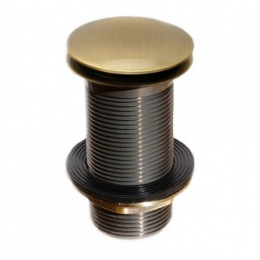 Корок "клік-клак" для умивальника без переливу 5/4 "Коричневий" CWU60-АB Корок "клік-клак" для умивальника без переливу 5/4 "Коричневий" CWU60-АB