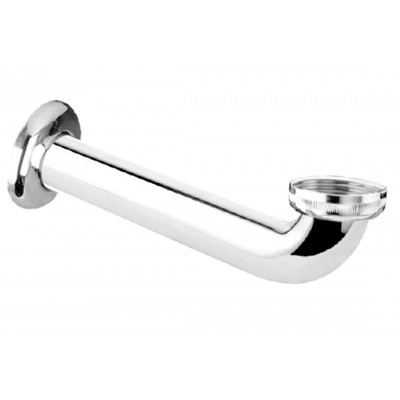 Труба хромована для сифону до умивальника 32 х 250 мм RS10