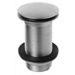 Корок "клік-клак" для умивальника без переливу 5/4 "Сатин" CWU60-SC