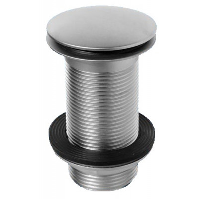 Корок "клік-клак" для умивальника без переливу 5/4 "Сатин" CWU60-SC