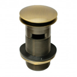 Корок-автомат для умивальника 5/4" CW60-AB антична бронза Корок-автомат для умивальника 5/4" CW60-AB антична бронза