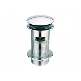 Злив латунний для умивальника з переливом 1 1/4*90*60 DECOR DW60-CB