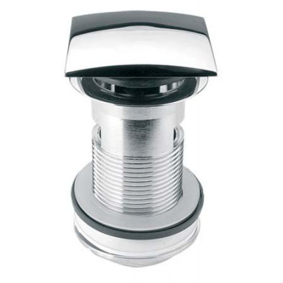 Корок-автомат для умивальника з переливом 5/4'' квадратний CW60SQCB Корок-автомат для умивальника з переливом 5/4'' квадратний CW60SQCB