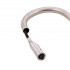 Змішувач для кухні Evicka, Brushed Nickel PVD (k35) з висувним виливом QTEVI91103UN Qtap
