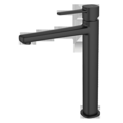 Змішувач для раковини високий Invena Glamour BU-02-W04 чорний