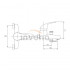 Змішувач для ванни Invena Ava New BW-06-001