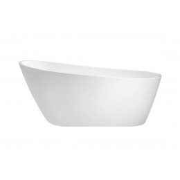 Ванна акрилова MELODY вільностояча 170х80 з сифоном клік-клак з переливом білий Ванна акрилова MELODY вільностояча 170х80 з сифоном клік-клак з переливом білий