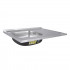 Мийка для кухні накладна 6080-L, Satin, 0,6 мм LIDZ6080L06SAT Lidz
