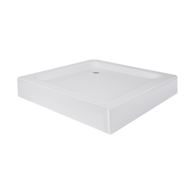 Душовий піддон Kapielka ST80x80х14 низький, квадратний, діаметр зливу 52 мм Lidz Душовий піддон Kapielka ST80x80х14 низький, квадратний, діаметр зливу 52 мм Lidz