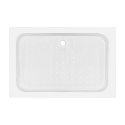 Душовий піддон Kapielka ST120x80х14 низький, прямокутний, діаметр зливу 52 мм Lidz