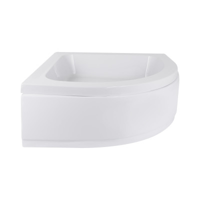 Душовий піддон Kapielka ST80x80x26, середній, напівкруглий, з панеллю, діаметр зливу 52 мм Lidz