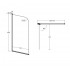 Шторка для ванни BESCO Prime-1S 70x140 Шторка для ванни BESCO Prime-1S 70x140