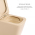 Комплект Qtap Tern Beige 3 в 1: підвісний унітаз Ultra Quiet + біде підвісне + раковина накладна QTTERSB49163 Комплект Qtap Tern Beige 3 в 1: підвісний унітаз Ultra Quiet + біде підвісне + раковина накладна QTTERSB49163