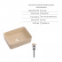 Комплект Qtap Tern Beige 3 в 1: підвісний унітаз Ultra Quiet + біде підвісне + раковина накладна QTTERSB49163 Комплект Qtap Tern Beige 3 в 1: підвісний унітаз Ultra Quiet + біде підвісне + раковина накладна QTTERSB49163
