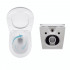 Акційний набір: Унітаз підвісний Jay Ultra Quiet QT07335177W 485х360х320 + Tern Ultra Quiet QT17332303ASW 490x365x325