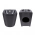 Акційний набір: Унітаз напольний Robin Ultra Quiet QT13226083AMB 660x360x855 Black + Біде напольне Robin QT13442141CMB 565x360x405 Black