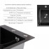 Акційний набір Lidz: мийка Handmade H4050 Black PVD 3,0/1,0 мм + K01B Корзина для кухонной мойки Акційний набір Lidz: мийка Handmade H4050 Black PVD 3,0/1,0 мм + K01B Корзина для кухонной мойки