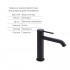 Комплект для ванни Qtap Robin Black: Змішувачі QTROB3060102B+QTROB1060M102B+Шланг QTHADPVCSQ160B+Лійка QTRUC125BLM45776