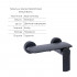 Комплект Qtap Slavonice Black Matt: Змішувач QTROB4060102B + Шланг QTHADPVCSQ160B + Лійка QTRUC125BLM45951