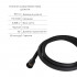 Комплект Qtap Slavonice Black Matt: Змішувач QTSLA259BLM45918 + Шланг QTHADPVCSQ160B + Лійка QTRUC125BLM45951