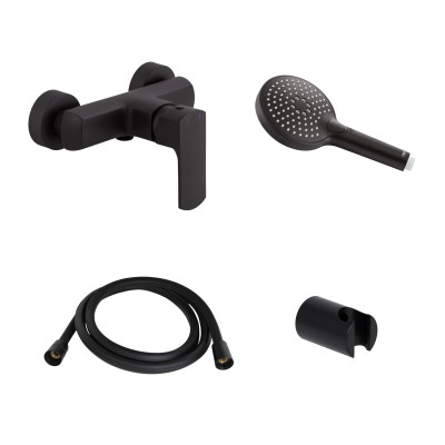 Акційний набір Qtap: Змішувач для душу Lipno QTLIPNO4023101CB +Лійка Rucni QTRUCA120O3KBB+Шланг Hadice QTHADPVCSQ160B + Тримач QT829910842854OB Акційний набір Qtap: Змішувач для душу Lipno QTLIPNO4023101CB +Лійка Rucni QTRUCA120O3KBB+Шланг Hadice QTHADPVCSQ160B + Тримач QT829910842854OB