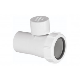 Подовжувач з розповітрювачем d32мм V1ABSV-32-PL-WH