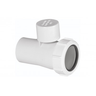 Подовжувач з розповітрювачем d40мм V1ABSV-40-PL-WH Подовжувач з розповітрювачем d40мм V1ABSV-40-PL-WH