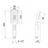 Лійка для ручного душу Rucni, 120х80 мм, Chrome прямокутна QTRUCA121N3KCC Qtap