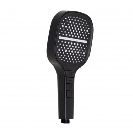 Лійка для ручного душу Rucni, 130x130 мм, Matt Black округла QTRUC125BLM45957 Qtap
