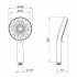 Лійка для ручного душу Niagara 32 120 мм, Graphite округла LDNIA32GRP48536 Lidz Лійка для ручного душу Niagara 32 120 мм, Graphite округла LDNIA32GRP48536 Lidz