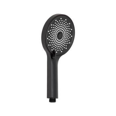 Лійка для ручного душу Niagara 32 120 мм, Matt Black округла LDNIA32BLM47555 Lidz