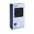 Лійка для ручного душу Rucni 140×110 мм, Matt Black округла QTRUC125BLM45961 Qtap