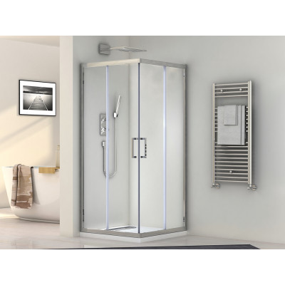Кабіна душова прямокутна 1902812 120х80х190 без піддона скло прозоре, профіль алюміній хромований придбати за кращою ціною від SANTEH в магазині St-Lviv Кабіна душова прямокутна 1902812 120х80х190 без піддона скло прозоре, профіль алюміній хромований придбати за кращою ціною від SANTEH в магазині St-Lviv