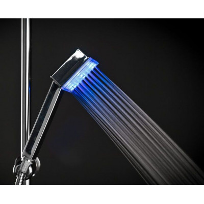 Лійка для душу LED Quadro LD8008-A4 придбати за кращою ціною від SANTEH в магазині St-Lviv Лійка для душу LED Quadro LD8008-A4 придбати за кращою ціною від SANTEH в магазині St-Lviv