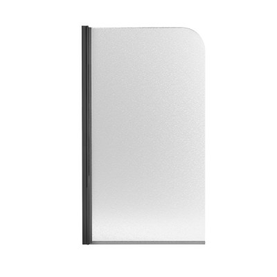 Шторка для ванни Standard BLM407513APL, 75x130 см, скло 6 мм Pear, розпашна, ліва Qtap