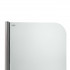 Шторка для ванни Standard CRM407513APL, 75x140 см, скло 6 мм Pear, розпашна, ліва Qtap