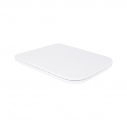 Сидіння для унітаза (Tern) 465x375x55 мм, White, з мікроліфтом, Slim Duroplast, Quick Release QT99HXU10W Qtap