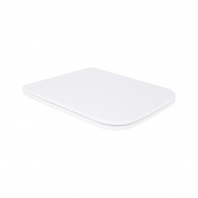 Сидіння для унітаза (Tern) 465x375x55 мм, White, з мікроліфтом, Slim Duroplast, Quick Release QT99HXU10W Qtap
