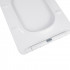 Сидіння для унітаза (Kalao) 345х445х45 мм, White, з мікроліфтом, Slim Duroplast, Quick Release QT08991213AW Qtap