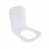 Сидіння для унітаза (Aries) 430x350x50 мм, White, з мікроліфтом, Slim Duroplast, Quick Release QT99HXU15W Qtap