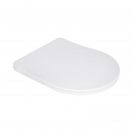 Сидіння для унітаза (Robin 490,610, Scorpio 490) 425x363x50 мм, White, з мікроліфтом Slim Duroplast, Quick Release QTSC179W48675 Qtap Сидіння для унітаза (Robin 490,610, Scorpio 490) 425x363x50 мм, White, з мікроліфтом Slim Duroplast, Quick Release QTSC179W48675 Qtap