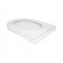 Сидіння для унітаза (Robin 490,610, Scorpio 490) 425x363x50 мм, White, з мікроліфтом Slim Duroplast, Quick Release QTSC179W48675 Qtap