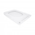 Сидіння для унітазу (Gemini 520) 448x357x38,5 мм, White, з мікроліфтом, Slim Duroplast, Quick Release QTSC179W49386 Qtap