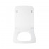 Сидіння для унітаза (Crow) 450x360x55 мм, White, з мікроліфтом, Slim Duroplast, Quick Release QT99SC2170W Qtap