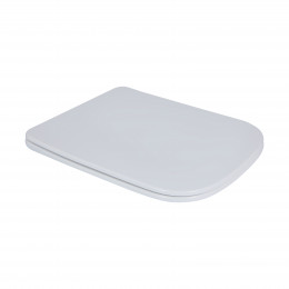 Сидіння для унітаза (Crow Ultra) 422x344x39 мм, White, з мікроліфтом, Slim Duroplast, Quick Release QT99SC5171W Qtap